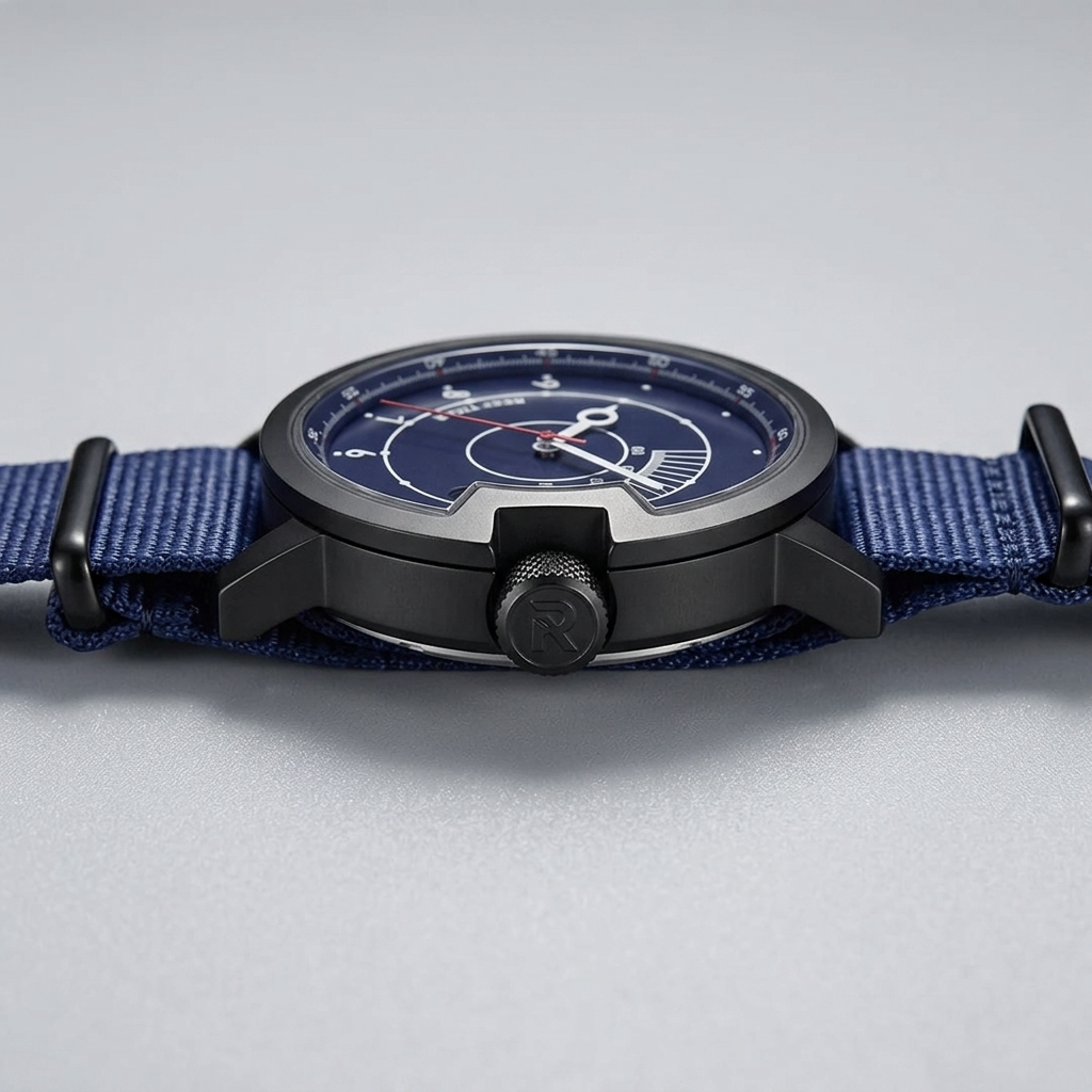 REEF TIGER RGA9035 - side profile case crown