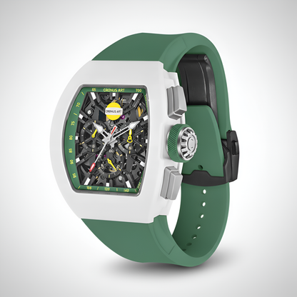 Cronusart CM011-008 - Tonneau Automatic Watch for Men breitvacher