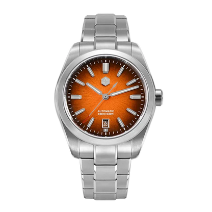 San Martin SN0144 Horizon – Automatic Mechanical Watch with Alarm for Men breitvacher