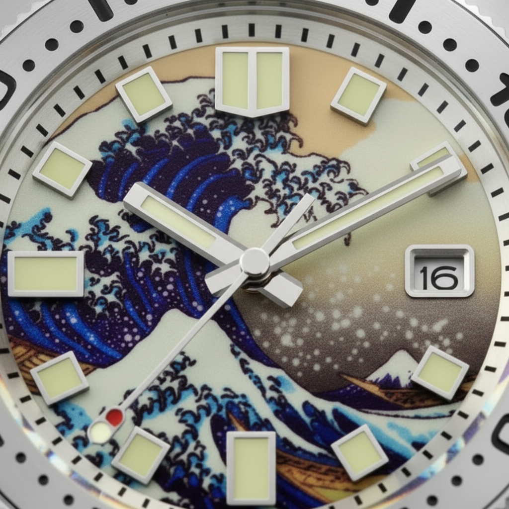 San Martin SN0068-G - Aut - dial Hokusai wave
