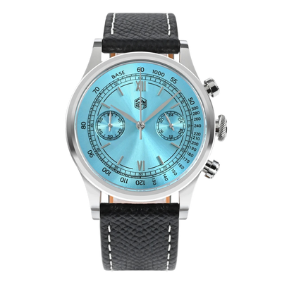 San Martin SN0101-G-JS-1 - blue dial, black strap