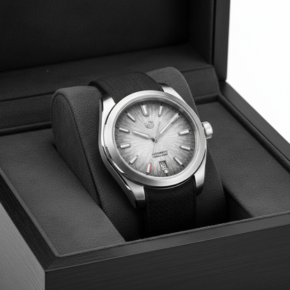 San Martin SN0144 - Automatic Mechanical Watch with Alarm breitvacher