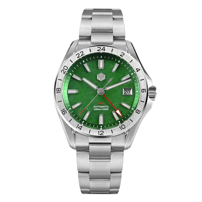 San Martin SN0129-G-B - G - green textured dial