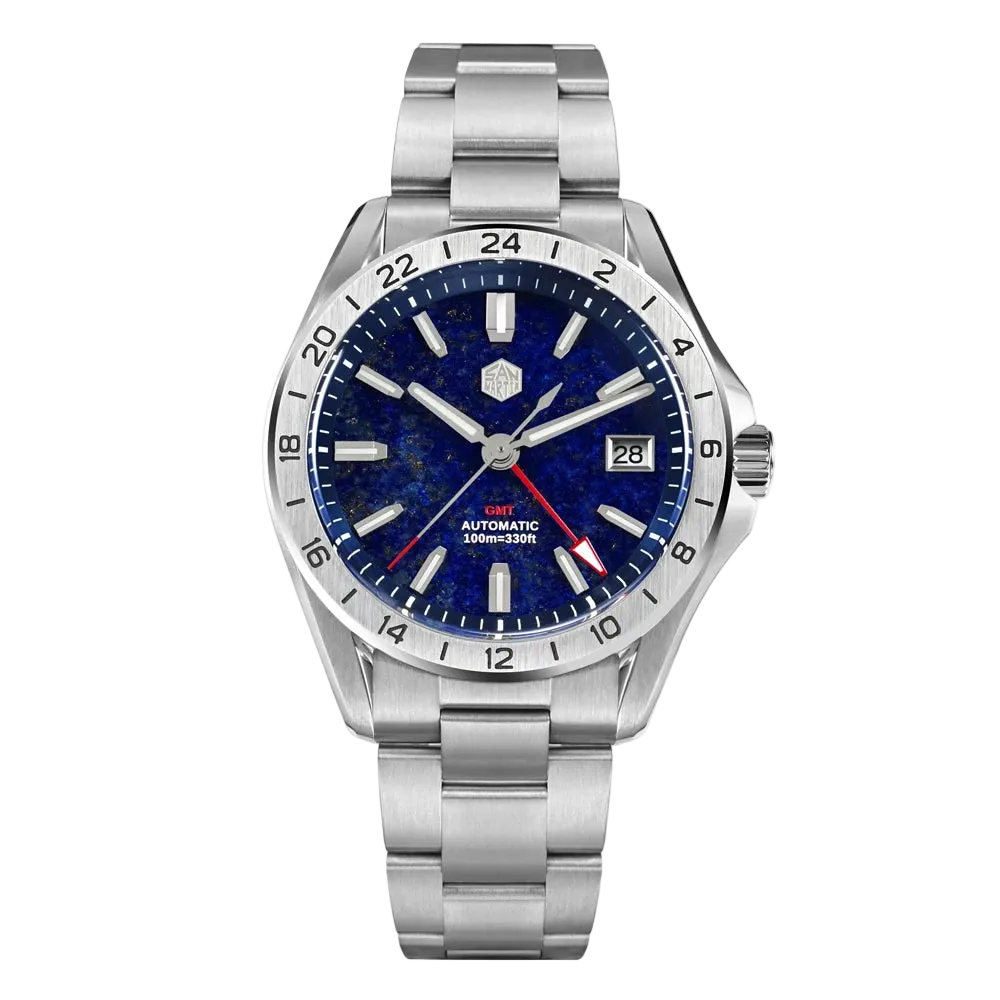 San Martin SN0129-G-B - G - blue Lapis Lazuli dial
