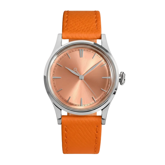 San Martin SN0101-GA - Cl - orange strap, copper dial