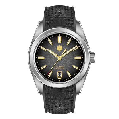 San Martin SN0144-GS - Dr - black dial, gold