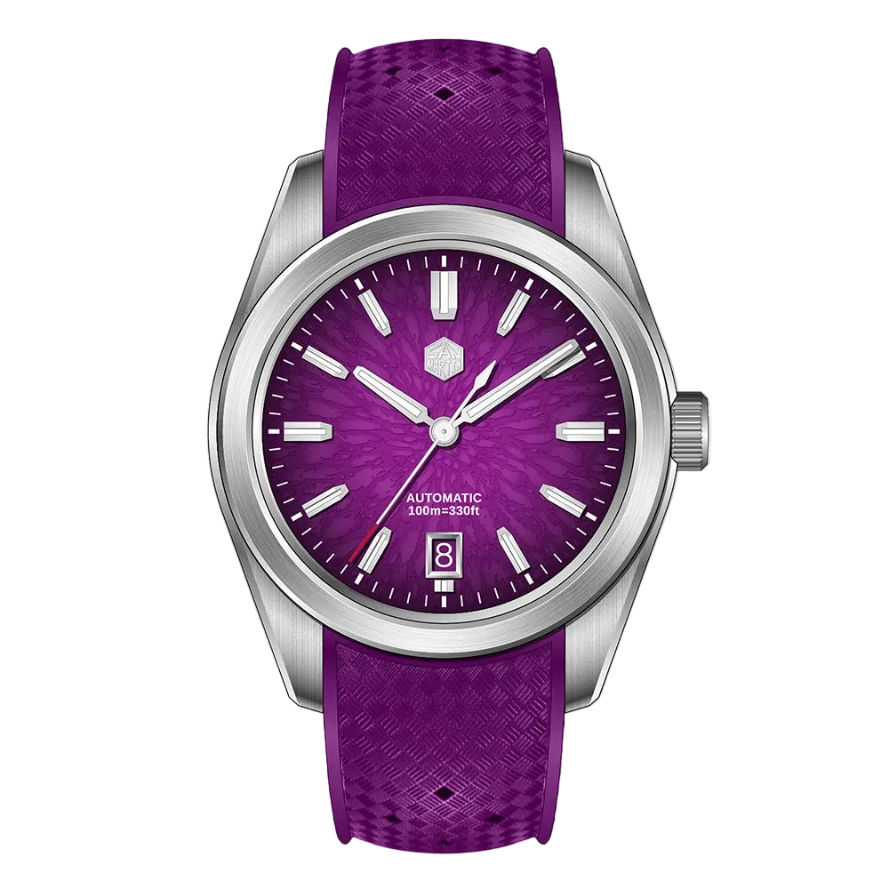 San Martin SN0144-GS - Dr - purple textured dial