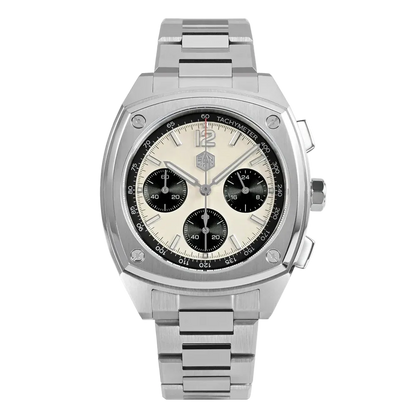 San Martin SN0026-G-JS - - white dial, black background