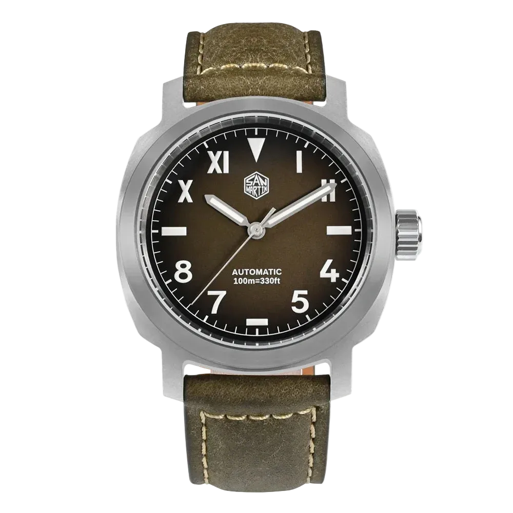 San Martin SN0065 G - Vin - brown dial green strap