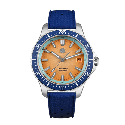san_martin_watch_orange_blue_dial_200m