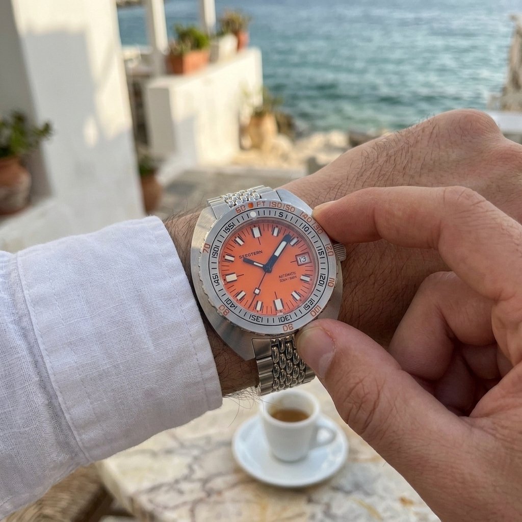 SEESTERN S406 - wrist shot lifestyle