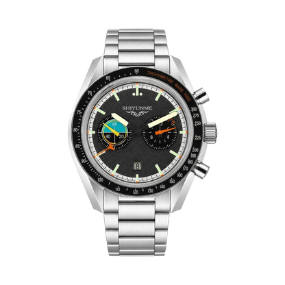 SHIYUNME Cockpit - steel bracelet front view packshot