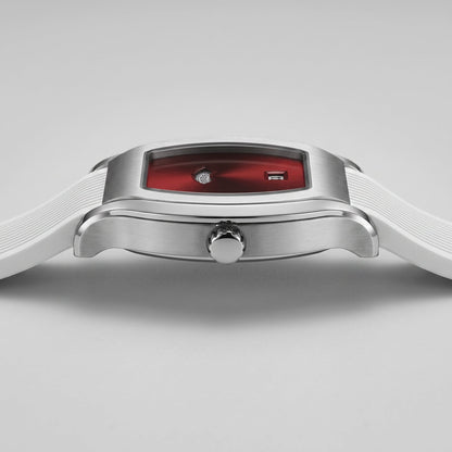 Specht & Söhne SP00031 - Retro Square Watch with Jump Hour Movement breitvacher