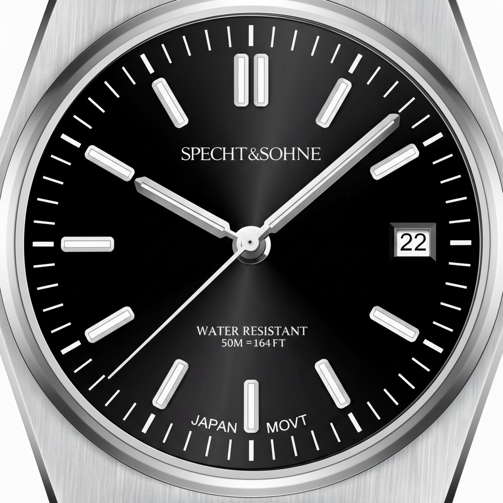 Specht & Söhne SP0003 - M - Steel automatic luxury minimalist