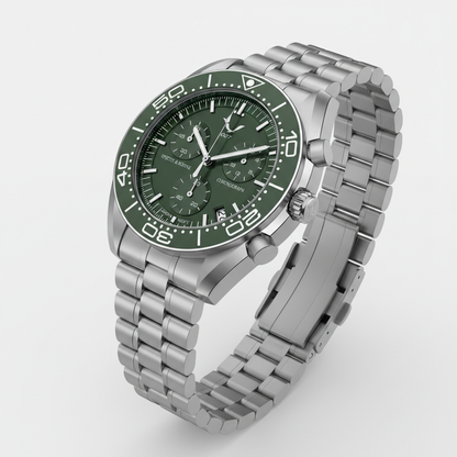 Specht & Söhne SP0007 - M - green dial angled