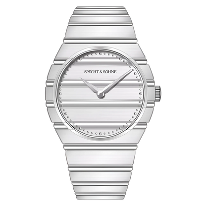 Specht & Söhne POL - Men' - front view, white dial