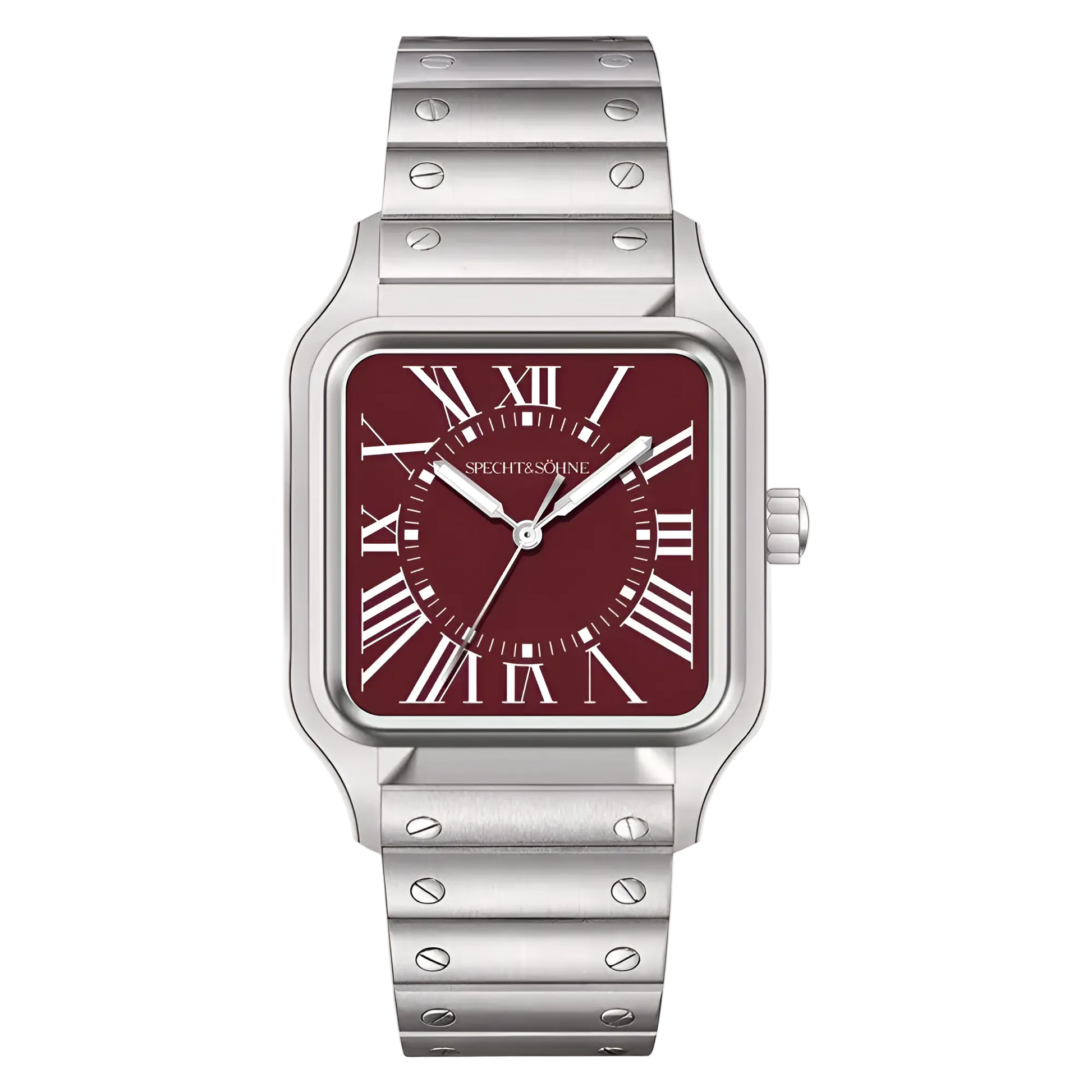 Specht & Söhne Santons - C - red dial front view