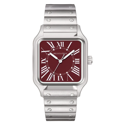 Specht & Söhne Santons - C - red dial front view