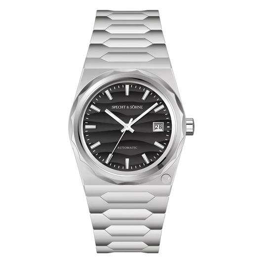 Specht & Söhne SP222 - Me - black dial front