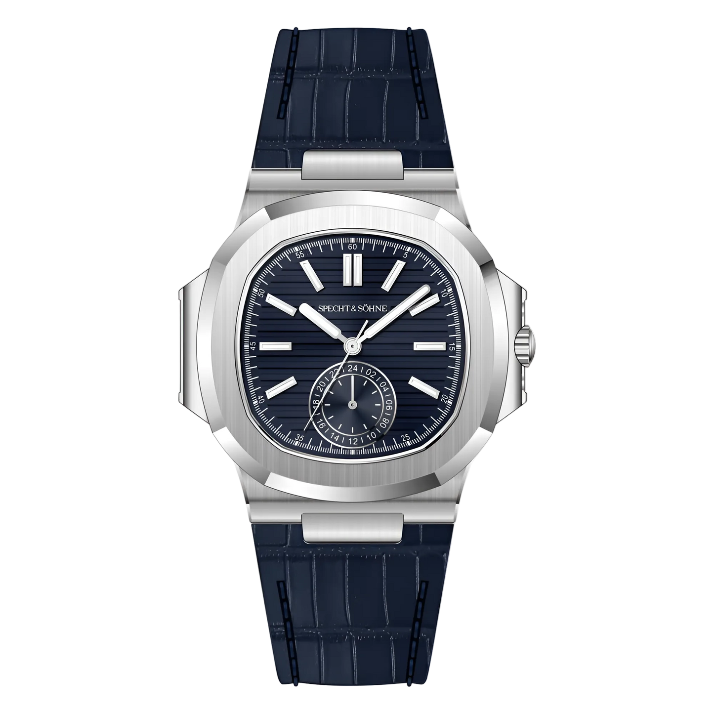 Specht & Söhne SP-5980 - - blue dial, blue strap