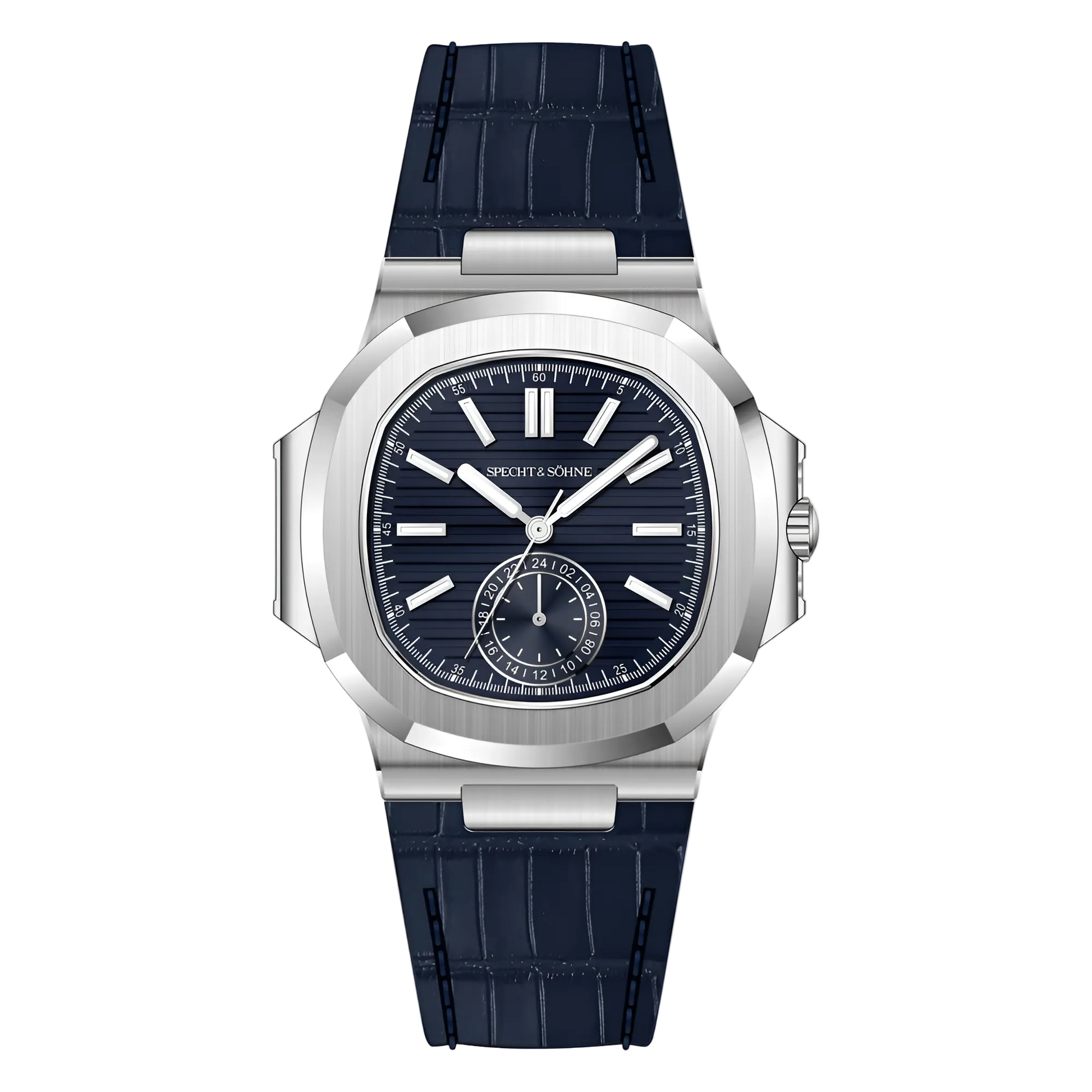 Specht & Söhne SP-5980 - - blue dial, blue strap
