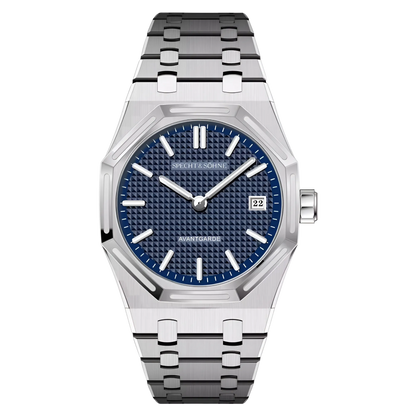Specht & Söhne SP-Ro-Ya - - blue dial, front view