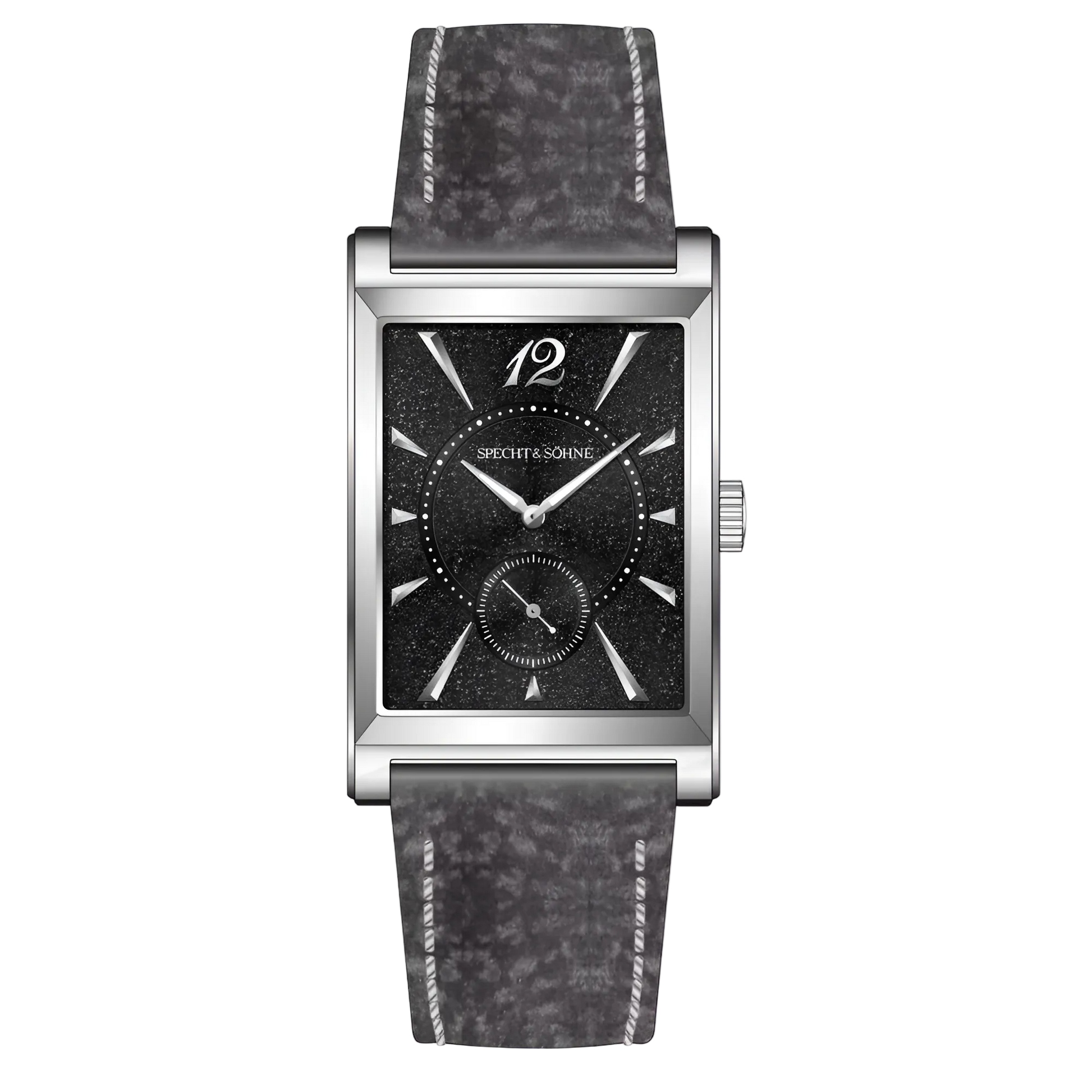 Specht & Söhne SP-TANK - - black dial, dark strap