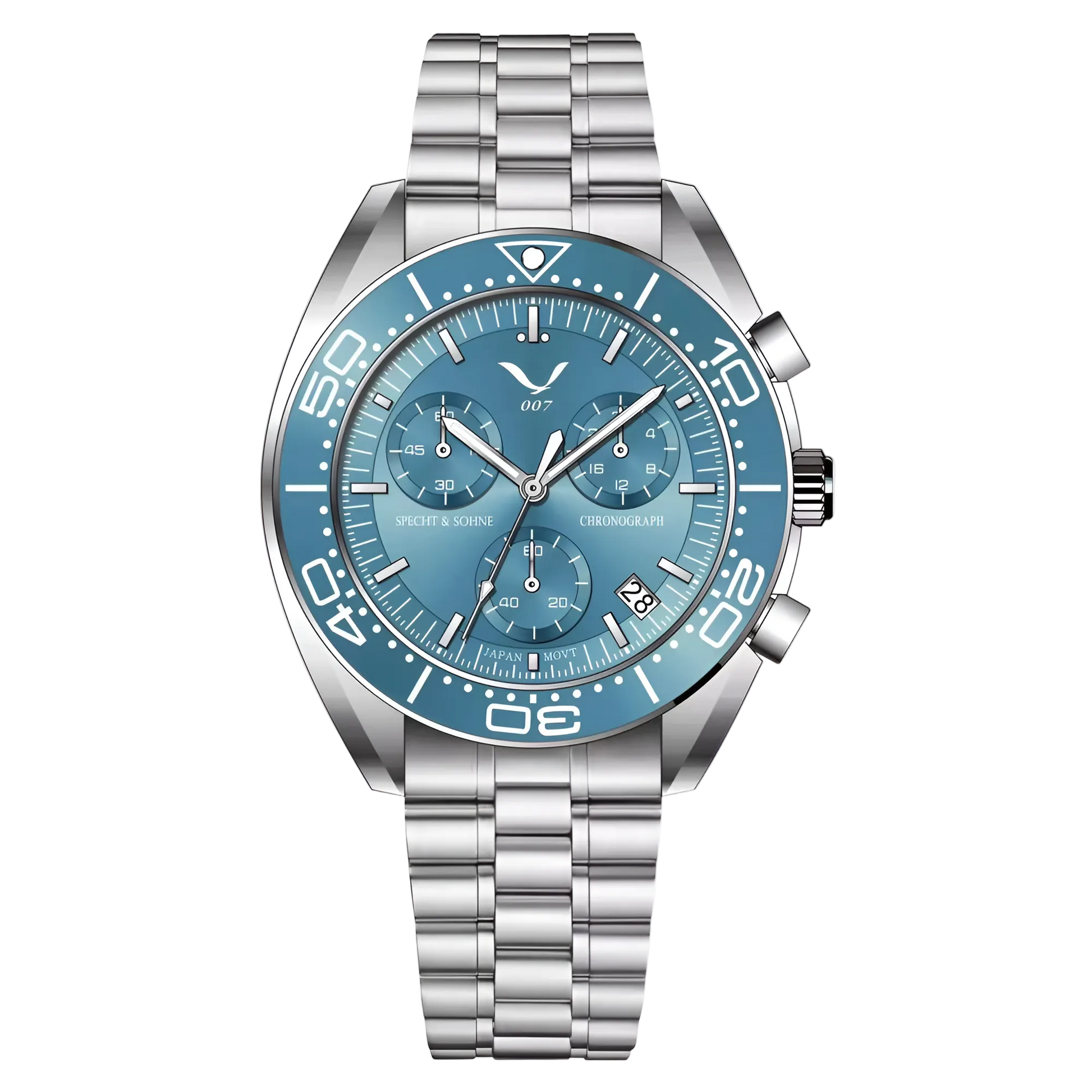 Specht & Söhne SP0007 - M - blue dial front
