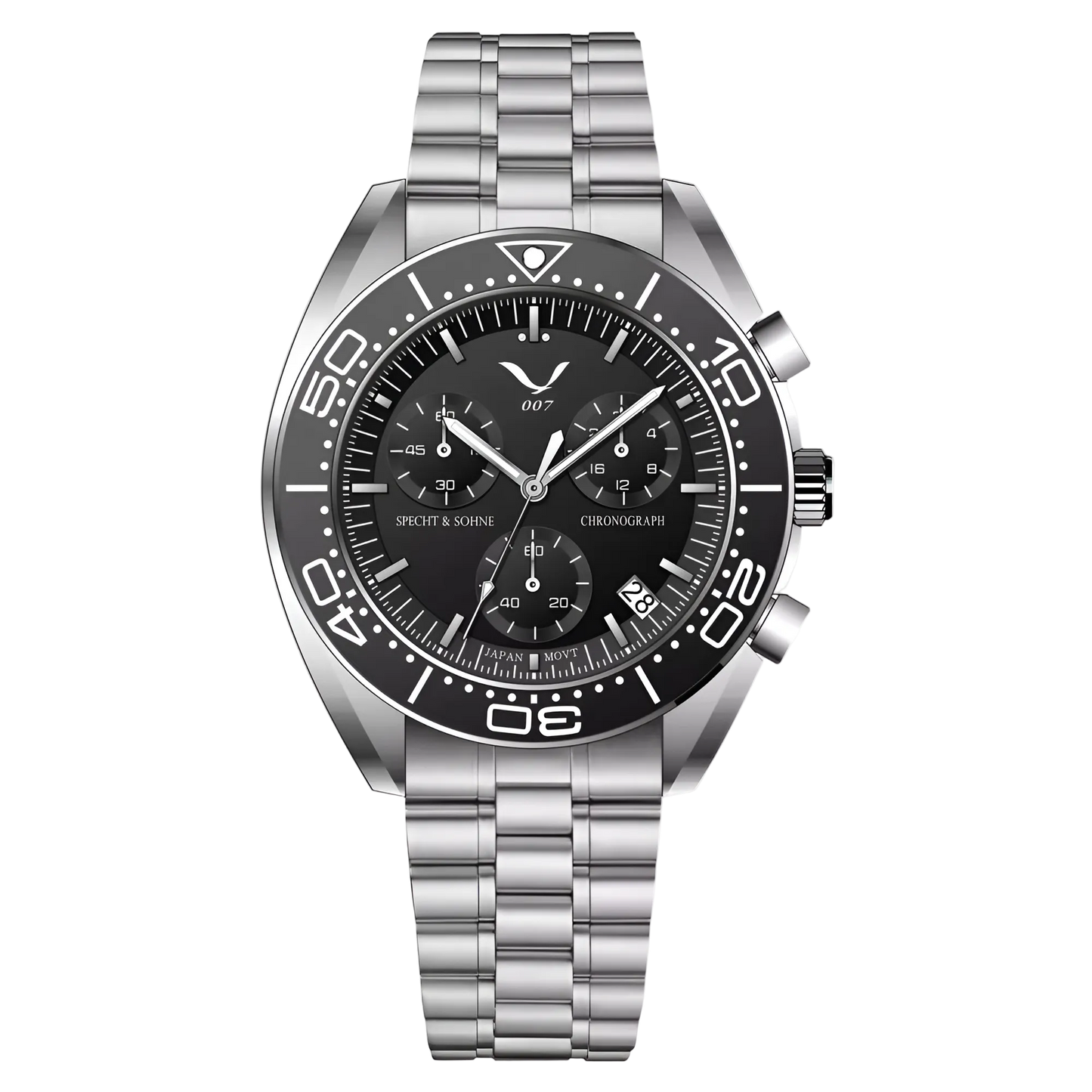 Specht & Söhne SP0007 - M - front view black dial