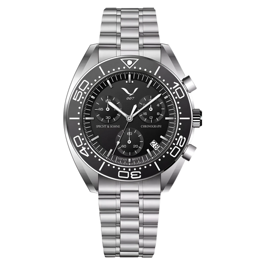 Specht & Söhne SP0007 - M - front view black dial