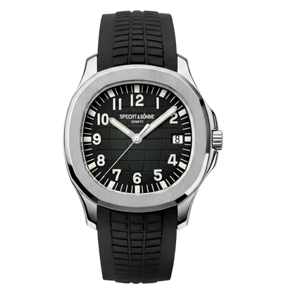 Specht & Söhne SP0008 - A - black dial, front view