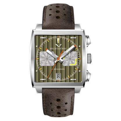 Specht & Söhne SP0009 - M - frontal black leather strap