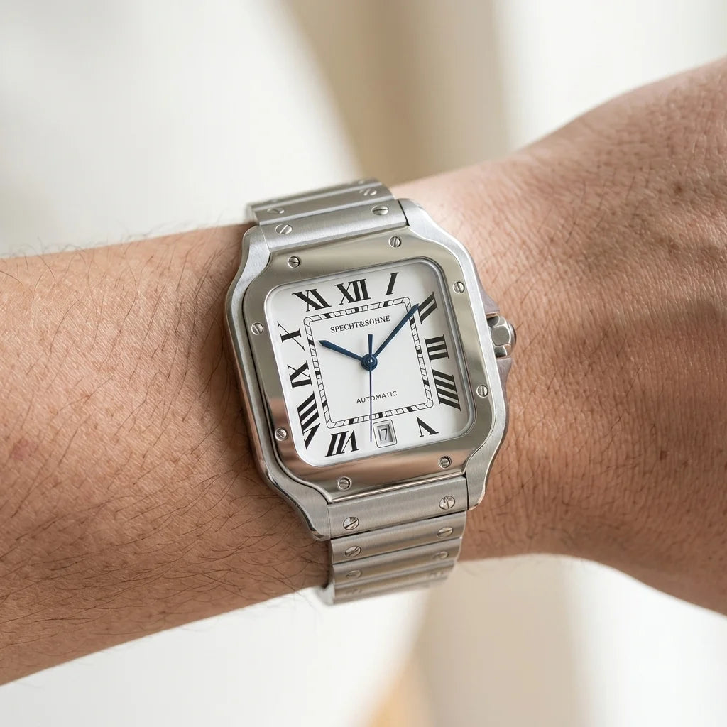 Specht & Sohne SP0011 - M - worn wrist luxury minimalist daylight