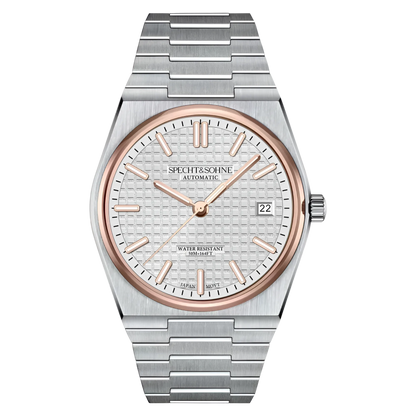 Specht & Söhne SP0014 - A - white dial, rose gold bezel