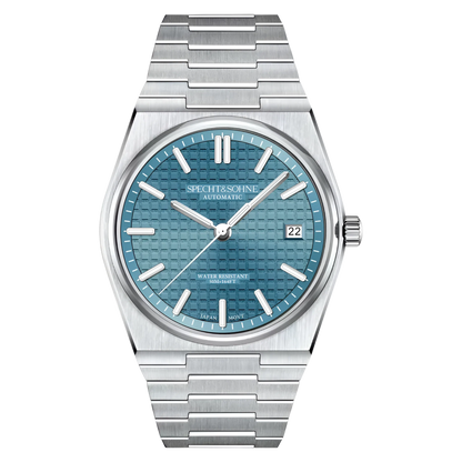 Specht & Söhne SP0014 - A - blue dial, silver bezel