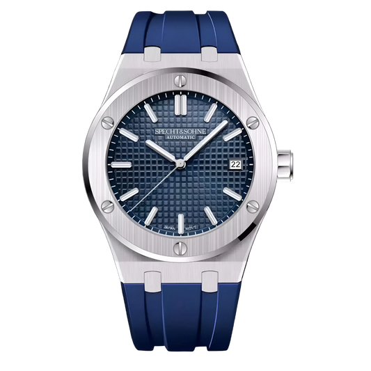 Specht & Söhne SP0016 - M - blue dial, rubber strap
