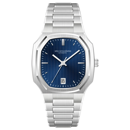 Specht & Söhne SP0017 - A - blue dial, front
