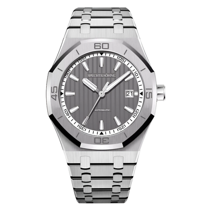 Specht & Söhne SP0018 - M - brushed stainless steel bracelet