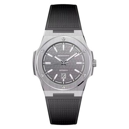 Specht & Söhne SP0022 - M - black rubber strap