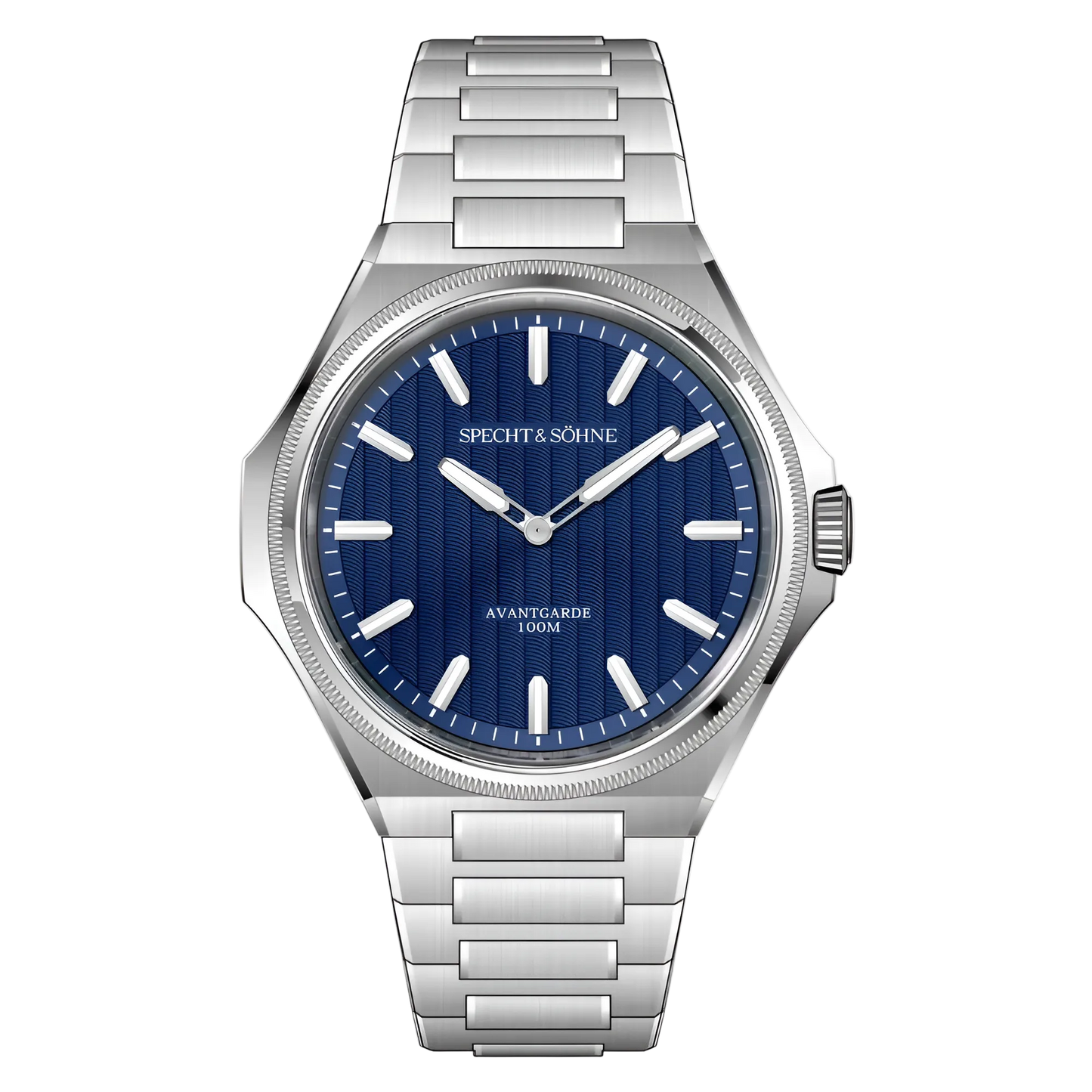 Specht & Söhne SP0027 - M - blue dial, front view