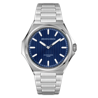 Specht & Söhne SP0027 - M - blue dial, front view