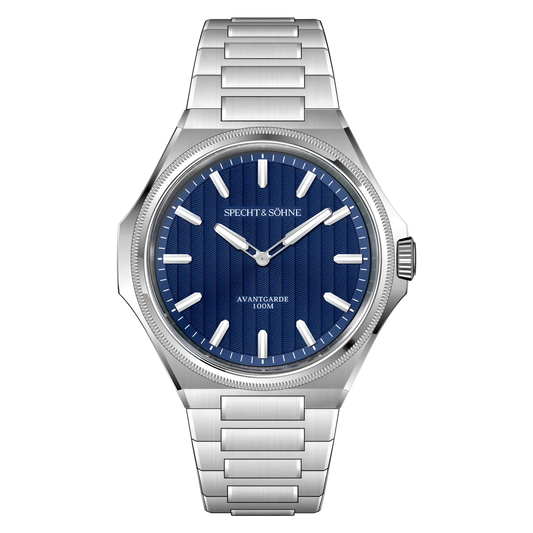 Specht & Söhne SP0027 - M - blue dial, front view