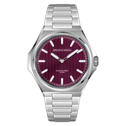Specht & Söhne SP0027 - M - plum dial, studio shot