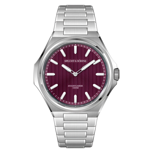Specht & Söhne SP0027 - M - plum dial, studio shot