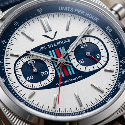 Specht & Söhne SP0035 - dial macro detail