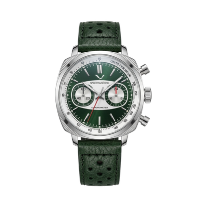 Specht & Söhne SP0035 - green dial front view packshot