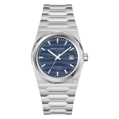 Specht & Söhne SS222 - Me - blue dial front