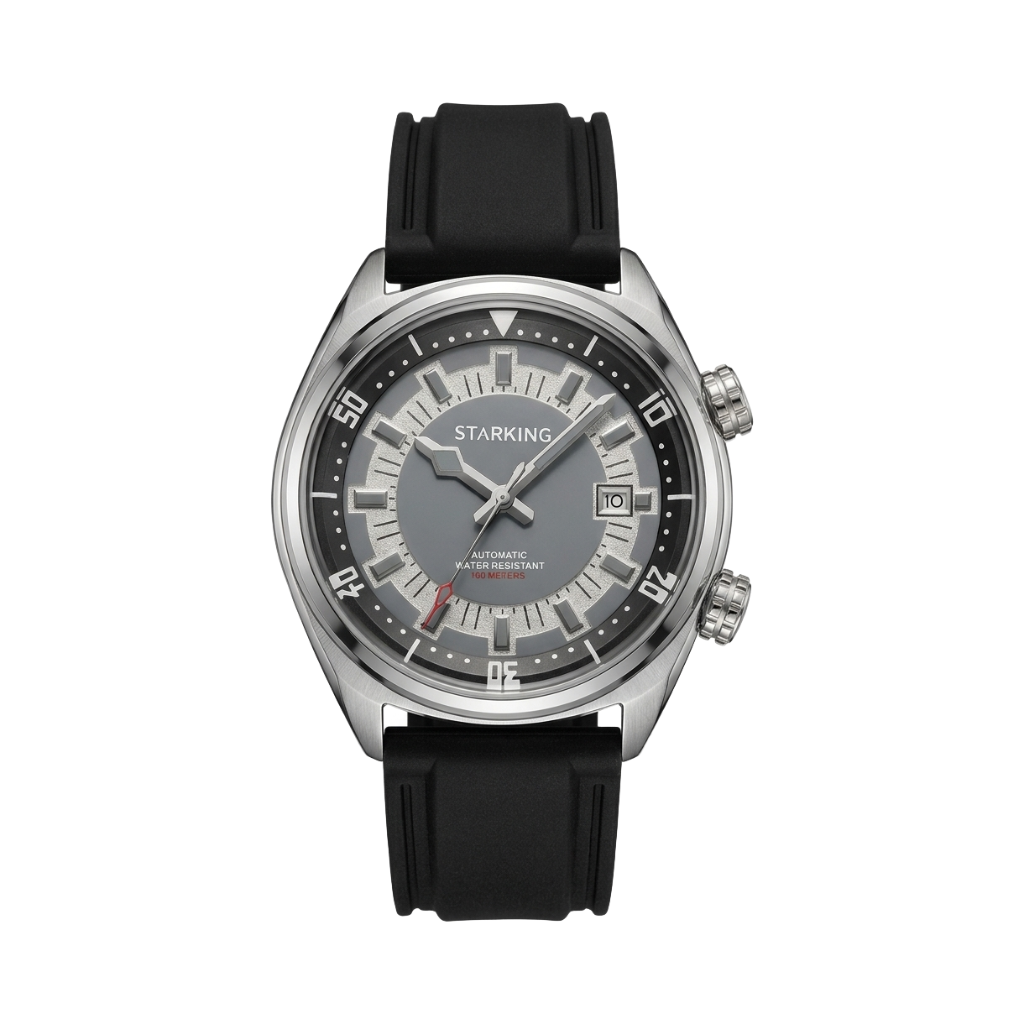 STARKING AM0603 - grey dial front view packshot