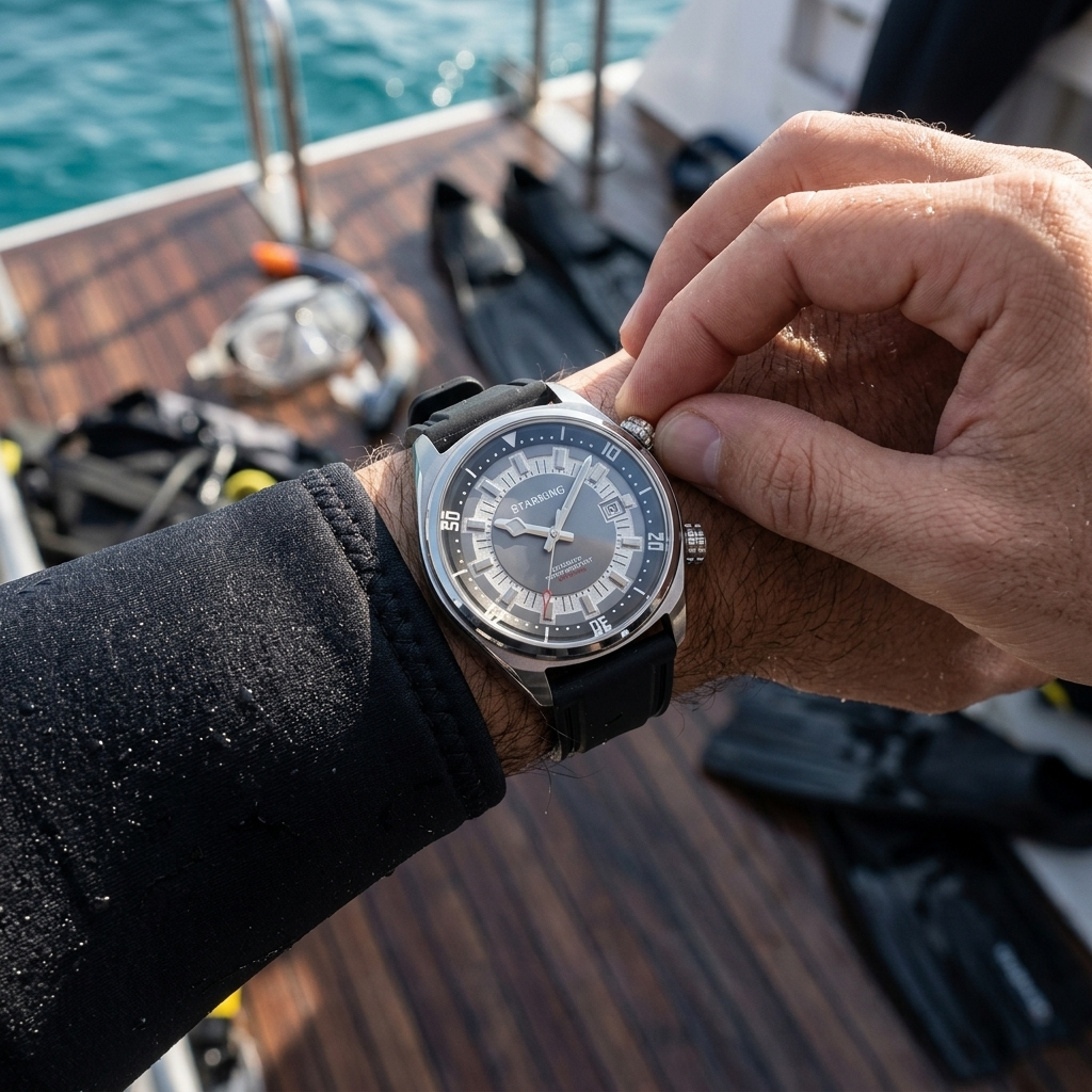 STARKING AM0603 - wrist shot lifestyle