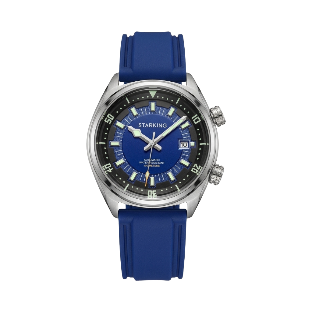 STARKING AM0603 - blue dial front view packshot
